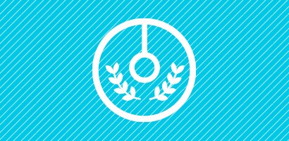 3M Littmann Learning Institute icon in white on a cyan background.
